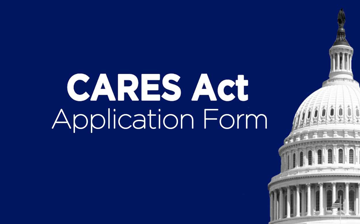 CARES Act Nonprofit Application Form IS NOW ONLINE