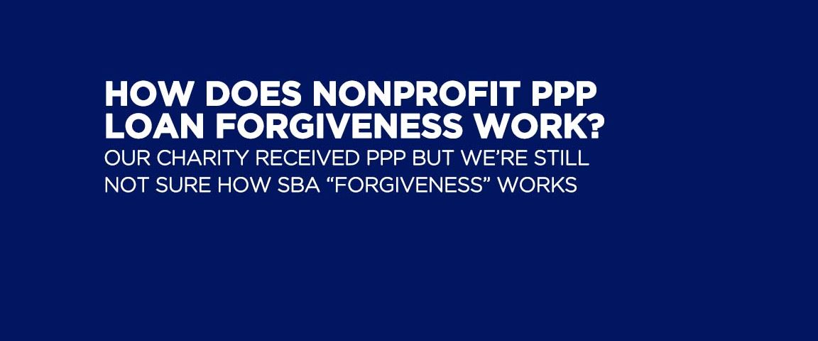 Nonprofit PPP Loan Forgiveness