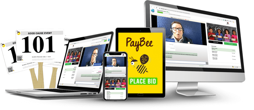 Get hybrid fundraising help with Paybee