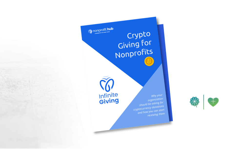 Crypto giving for nonprofits guide cover