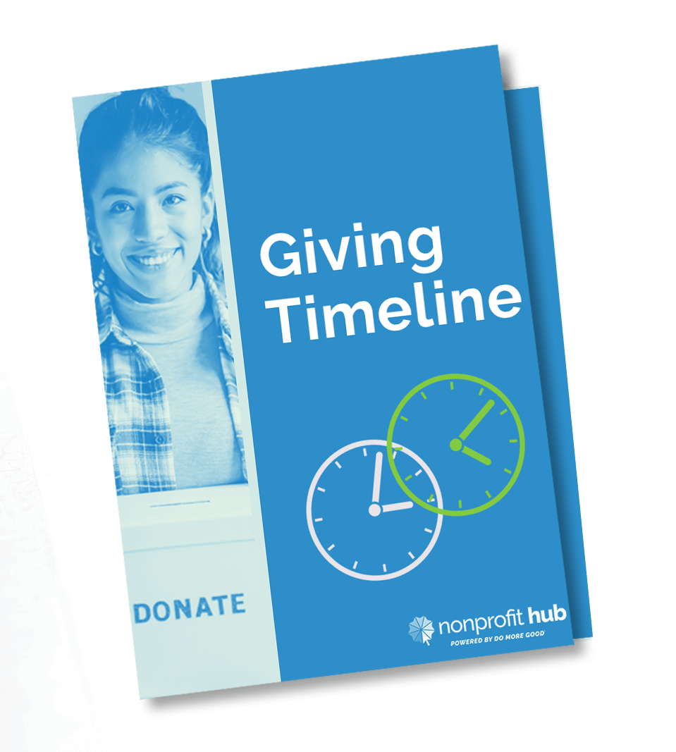 Cover of Giving Timeline Guide