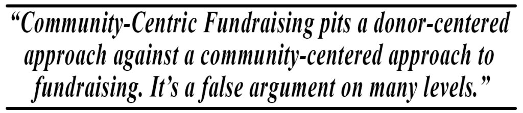 Community-Centric Fundraising Pull Quote 7 INSIDE CHARITY