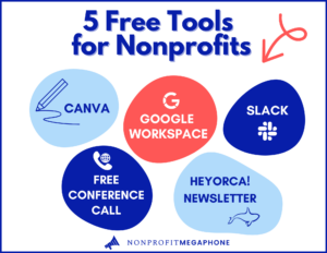 5 free tools for Nonprofits