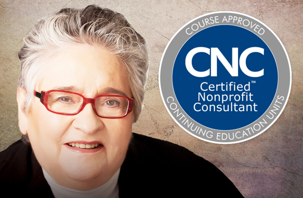 Certified Nonprofit Consultant Linda Lysakowski 08032024