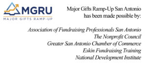 Major Gifts Ramp-Up San Antonio