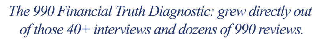 990 Financial Truth Diagnostic